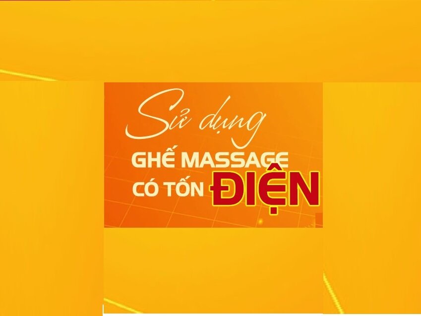 Sử Dụng Ghế Massage Có Tốn Điện Không