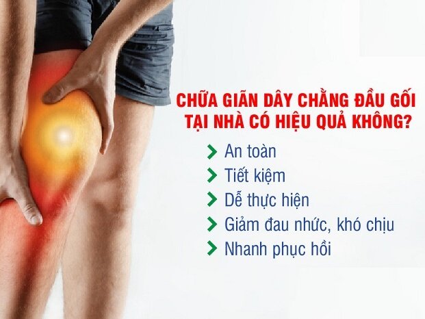 Cách chữa giãn dây chằng đầu gối tại nhà và phòng ngừa