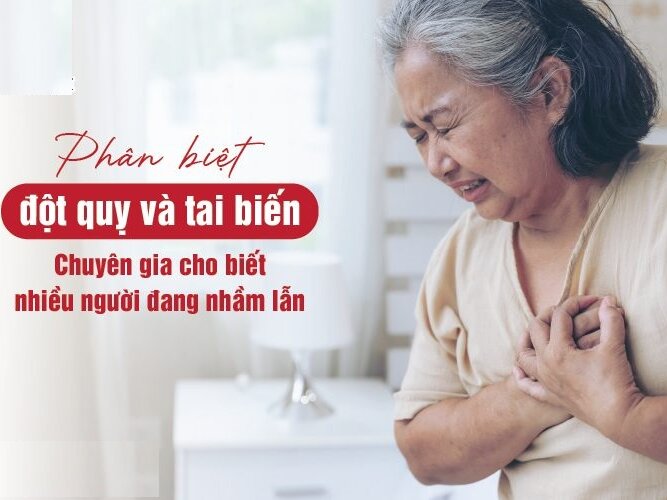 Phân biệt đột quỵ và tai biến: Rất nhiều người đang nhầm lẫn