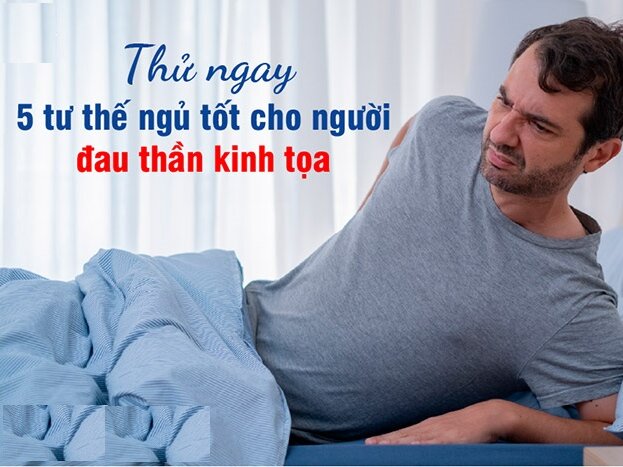 5 tư thế ngủ tốt cho người đau thần kinh tọa