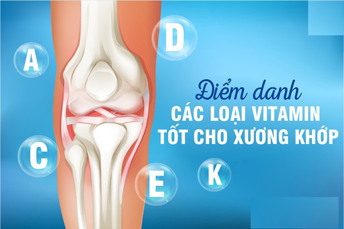 Điểm danh 5 loại vitamin tốt cho xương khớp