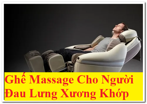 Ghế Massage Cho Người Đau Lưng Xương Khớp Hàng Nội Địa Nhật Bản